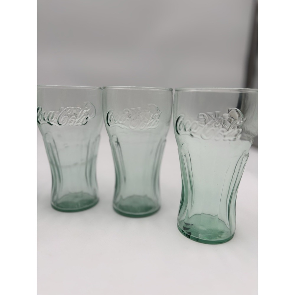 Vintage Coca Cola Glass Lot Of 6 - Picture 2 of 4